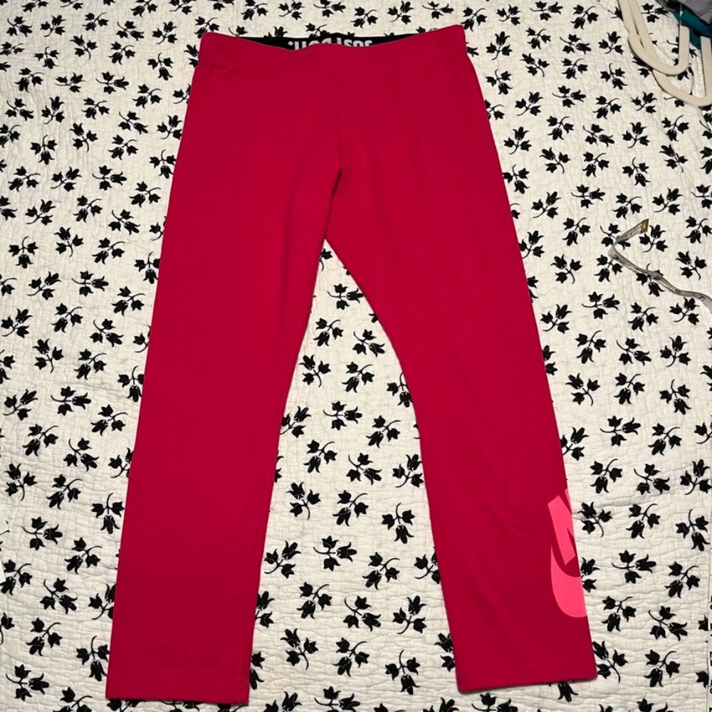 Hot Pink Nike Leggings